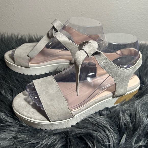 Patricia Green Shoes - Patricia Green Suede Ankle Strap Sandals Size 37